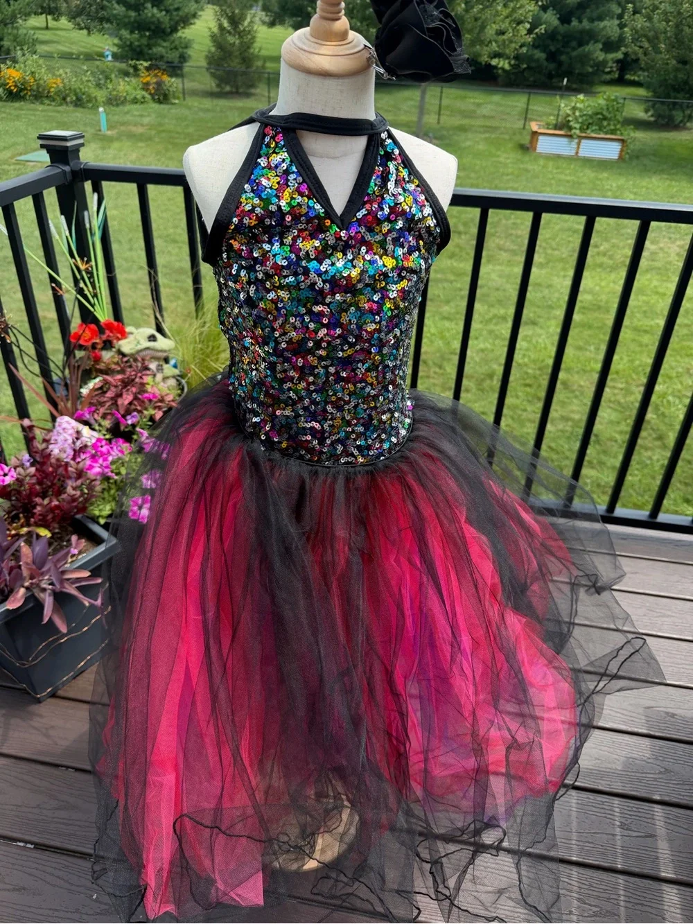A Wish Come True Houdini Dance Costume Set IMC Shortall + XL2C Tutu & Headpiece